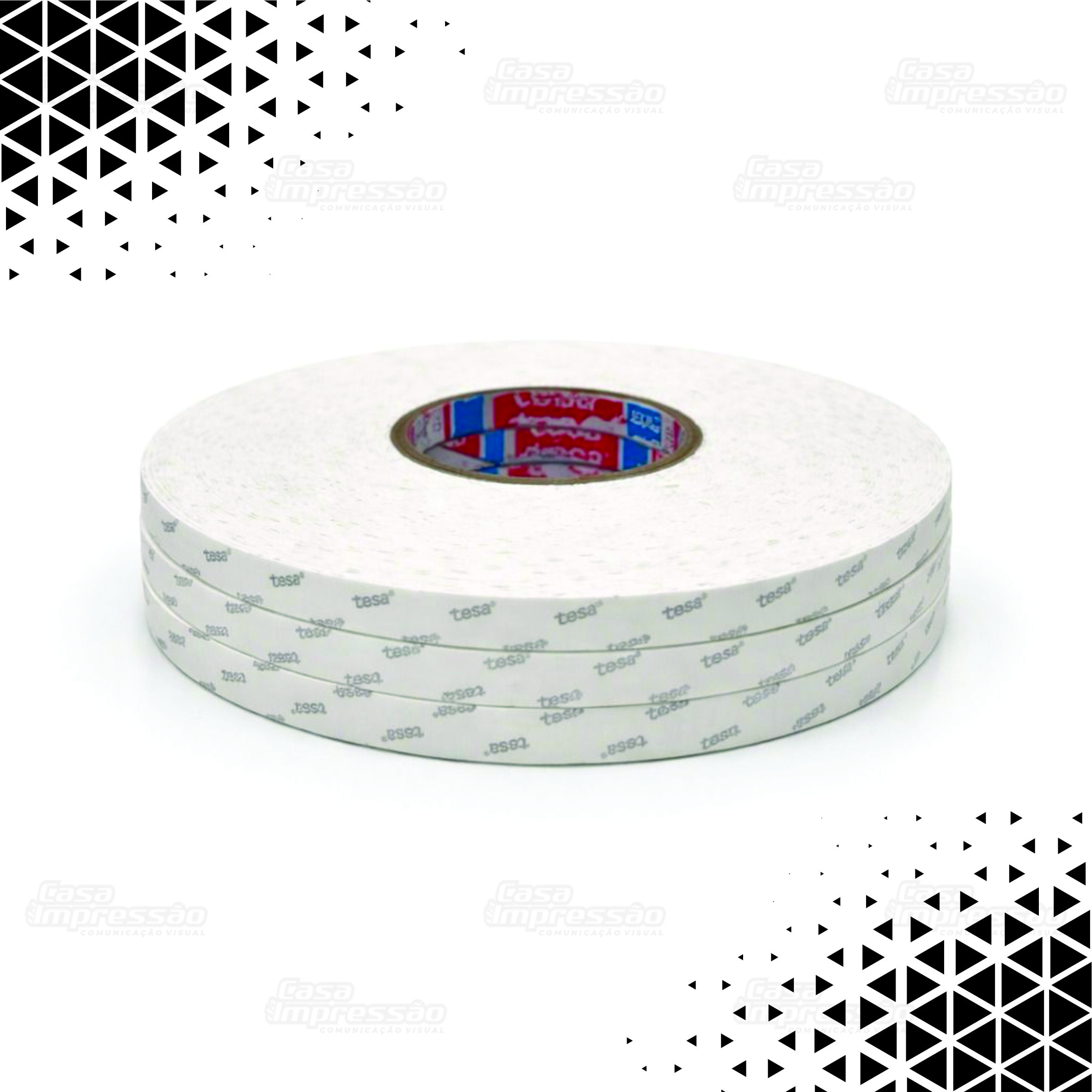 FITA TESA 12MM BRANCA