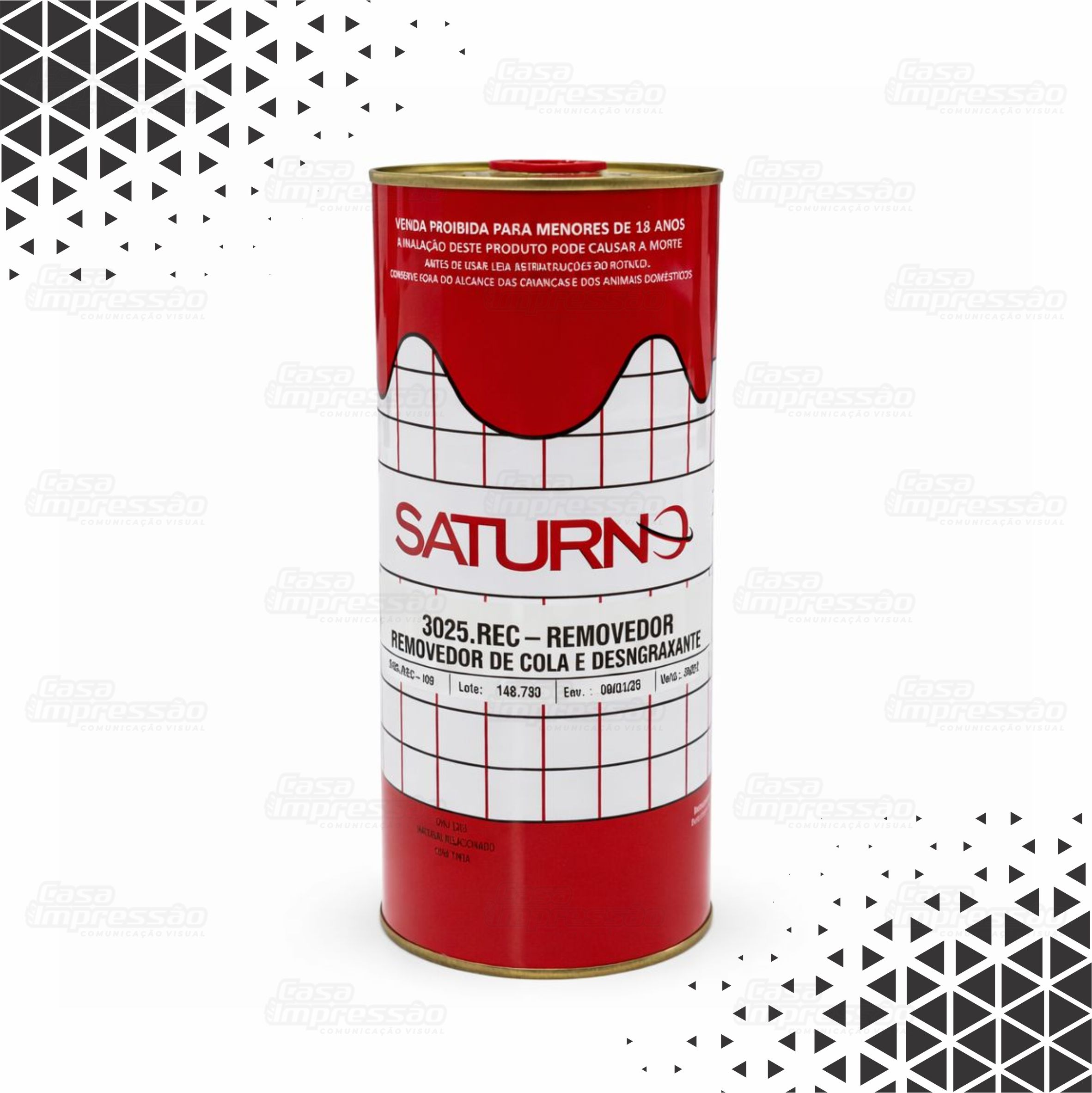 REMOVEDOR DE COLA SATURNO 900ML